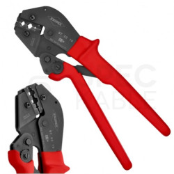 Zaciskarka do złączy koncentrycznych typu SMA, BNC, TNC, UHF uniwersalna KNIPEX 97 52 10