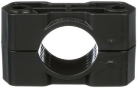 Cable clamp, max. bundle Ø 150 mm, PA, black, (L x W x H) 56 x 211 x 161 mm, CCPL2H135150-X