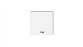 Klawisz Pojedynczy Do Łączników Ip44 Biały Mklh-1 La-Mi-Kl-01-00-00-00