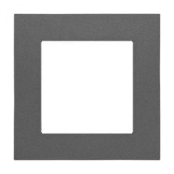 Simon 55 Ramka 1-krotna LINE Grafitowy mat TR1/116
