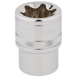 Draper Expert 34402 1/2" Sq. Dr. TX-STAR® Socket (E24)