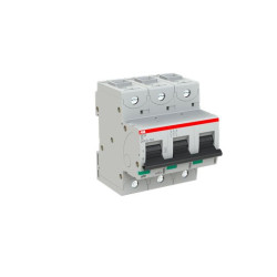 Wyłącznik nadprądowy MCB, Typ D, 3-biegunowy, 6A, 690V, ABB, S803S