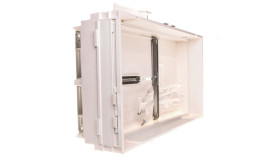 Płyta Pola Licznika 250X450mm Z Zamontowanymi Krzyżakami Biała U96n