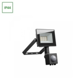 Reflektor LED 10W +czuj. NW czarny N-LUX4 174275