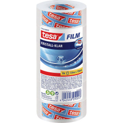 tesa 57418-00000-02 tesafilm crystal-clear Adhesive film 33m x 19mm 6pcs