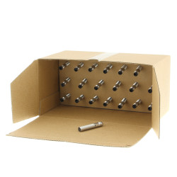 Czujnik zbliżeniowy M8 Indukcyjny 2 mm Omron Wpuszczany 10 → 30 V dc długość 44mm Gwintowany