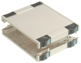 ABS enclosure kit, (L x W x H) 240.675 x 196.9 x 80.44 mm, light gray (RAL 7035), IP40, 68520120.MT1