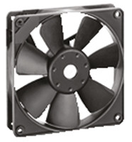 Wentylator osiowy 12 V DC DC 119 x 119 x 25mm 2W 114m³/h 32dB