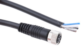 Przewód czujnik-siłownik Złącze A M8 długość 2m Rodzaj A Żeńskie