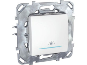 UNICA Wyłącznik zwierny przycisk "światło" z podświetleniem biel polarna MGU50.206.18LNZ SCHNEIDER ELECTRIC