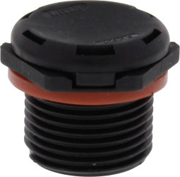 Wiska 10106620 EVPS-L 20 HF Zaślepka odporna na wstrząsy M20 tworzywo sztuczne czarny (ral 9005) 10 szt.