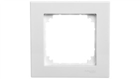Merten M-Plan Ramka Pojedyncza Białamtn515125