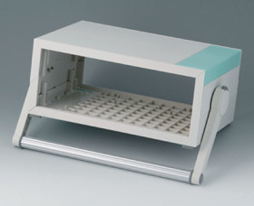 ABS enclosure, (L x W x H) 260 x 185 x 124 mm, gray white (RAL 9002), IP40, B2211315