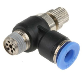 Regulator przepływu x6mm, RS PRO, materiał: Polioksymetylen