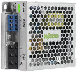 Zasilacz impulsowy nap. wyjściowe: 12V dc 8A 2 -wyjścia nap. wejściowe: 125 → 375V WAGO