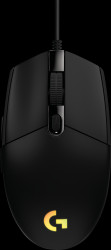 910-005796 Wired Mouse, USB, Gaming, G203, black