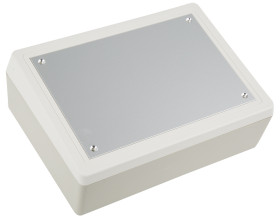 Obudowa, 138 x 190 x 70mm, ABS, kolor: Biały, OKW DeskCase 190