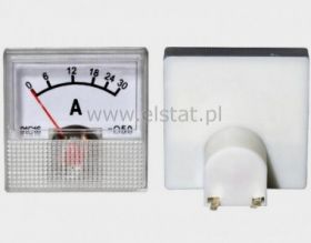 Miernik analogowy amperomierz 30A mini + bocznik