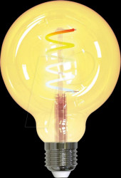 404038 Smart light, E27, tint, 5.5W, tuneable white, ZigBee 3.0, Filame
