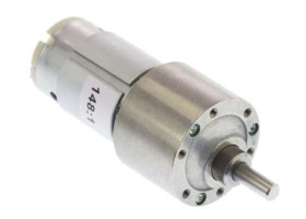 Silnik DC, 4,5→ 15 V., 840 mA, 7 W, 7300 obr./min, 114 gcm, RS PRO