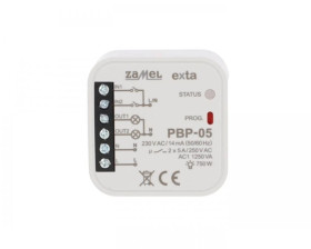 Przekaźnik bistabilny 2-kanałowy dopuszkowy 230V AC PBP-05 EXT10000254