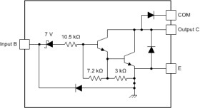 50-V, 7-ch darlington transistor array with CMOS input capability