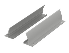 Bopla AS 0030-0150 WL-9006 (94721150) - wspornik ścienny do obudów AS 830/1030/1230