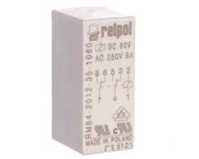 Przekaźnik miniaturowy 2P 8A 60V DC PCB RM84-2012-35-1060 600338 /20szt./