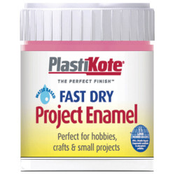 PlastiKote 440.0000014.067 Fast Dry Enamel Paint B14 Bottle Hot Pink 59ml
