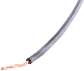 Przewód montażowy 1,1 mm² Czarny Hew Heinz Eilentropp Silikon 17 AWG 1,5 kV dł. 5m 516/0,05 mm +180°C