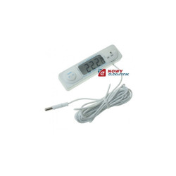 Termometr 02163 samochodowy biały