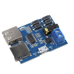 Moduł Odtwarzacz audio MP3 Micro SD USB Arduino.