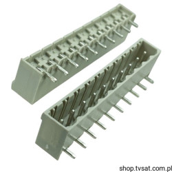 2EDGRC-5.08-10P-11-00AH Terminal Block 10Pin Grey THT DEGSON