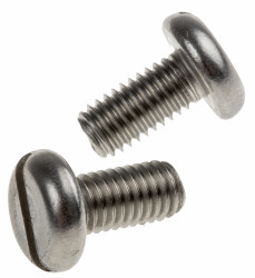 Śruby maszynowe M5 łeb z łbem walcowym soczewkowym Stal nierdzewna długość 10.0mm skok 0.80mm