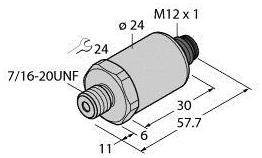 Turck Przetworniki ciśnienia 1 szt. PT5000PSIG-2005-I2-H1144/X
