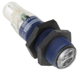 Czujniki fotoelektryczne Dyfuzyjny cylindryczny Telemecanique Sensors PNP zakres 100 mm Podczerwień