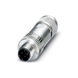 Phoenix Contact 1554513 Bus System Connector M12 D-Coded 4-Position Shielded