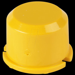 1D04 Round yellow cap for button 3F...