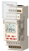 ZEG-ZCM22/PU Programator czasowy, tygodniowo-roczny, jednokanałowy 24V/230V