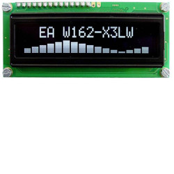 DISPLAY VISIONS EAW162-X3LW Dot Matrix Display White