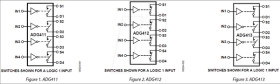 ADG411BRZ Analogue switch, 4 channels, SPST, 4.5 ... 5.5 V, SO-16