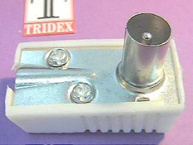 Wtyk antenowy kątowy duży