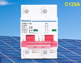 Wyłącznik nadprądowy Bezpiecznik MCB DC 600V 10kA 2P C125A