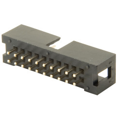 TruConnect 20 Way IDC Straight Boxed Header 2.54mm Pitch
