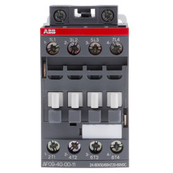 Stycznik 24 V AC/DC ABB styki: 4 4 kW 25 A 4NO Montaż na szynie Śruba 1SBL137201R1100 AF09-40-00-11