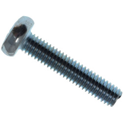 METALMATE MEMMSPAN0630 Machine Screw Pozi Compatible Pan Head ZP M6 x 30mm Box25