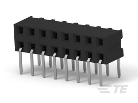Wtyk PCB 16-pinowe raster: 2mm 2-rzędowe TE Connectivity Montaż na płytce