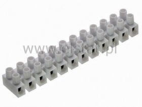 Listwa zacisk. elektryczna 10mm2 12-torowa