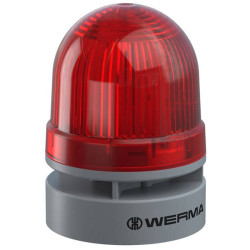Werma 460.110.75 EvoSIGNAL Combi Light Red 24V AC/DC 95dB
