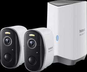 S0TY002131 Surveillance camera set, IP, WLAN, outdoor, 2 units incl. base